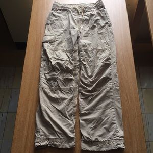 GapKids khaki sweatpants (+cargo pockets)